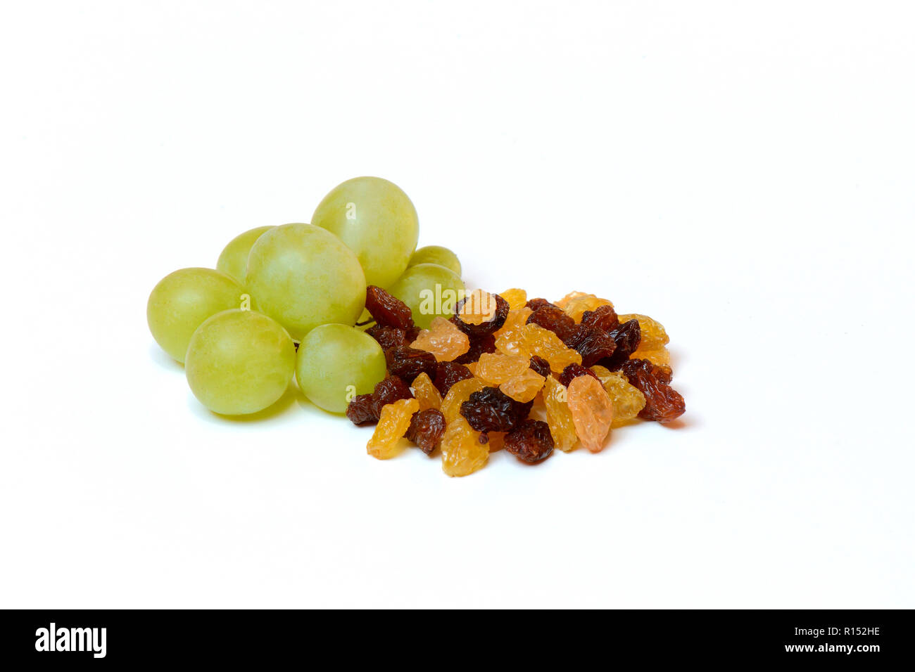 Sultanine, Rosinen und Weintrauben Stock Photo - Alamy