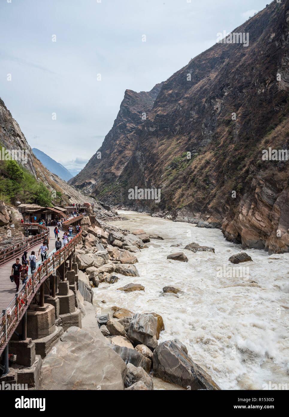 Tiger leaping said to be the one of the deepest and most dramatic