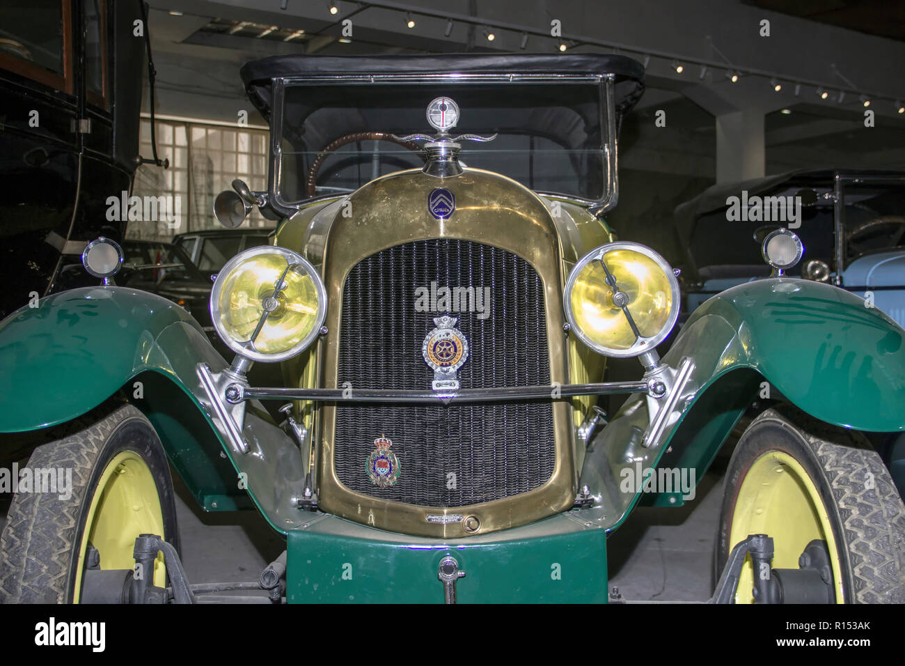 The Automobile Museum, Belgrade, Serbia, August 2018 - Vintage Citroën Type B10 (1925) from the exceptional Collection of Bratislav Petkovic Stock Photo