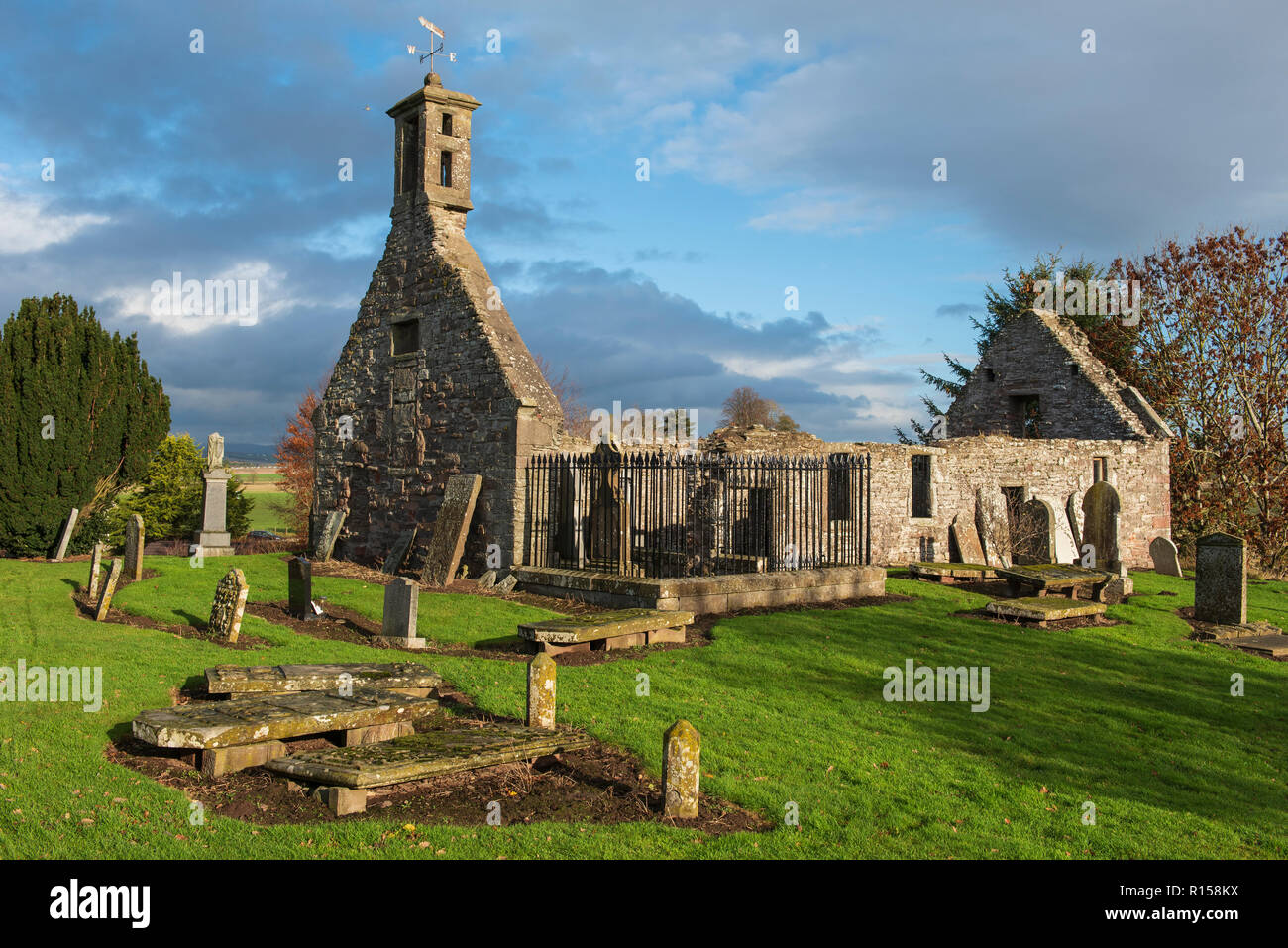Eassie Old Parish Church, Eassie, Angus, Scotland. Stock Photo