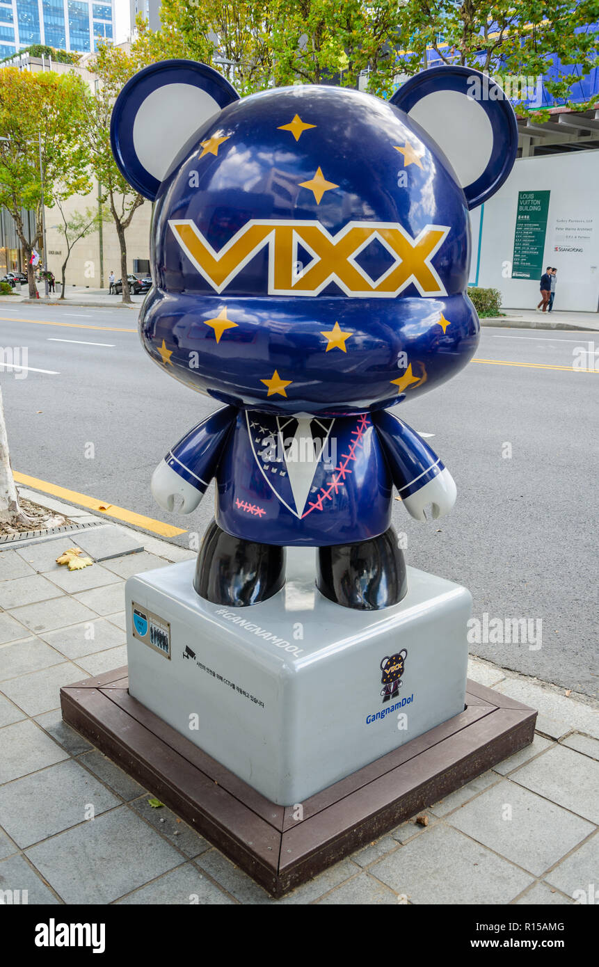 Seoul k star road hi-res stock photography and images - Alamy