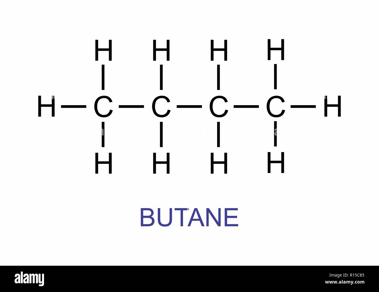 Structural Formula For Butane