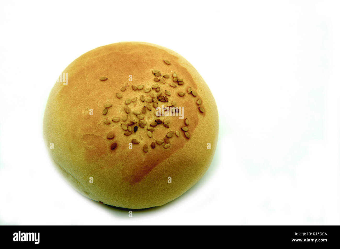 small breads with sesame Stock Photo