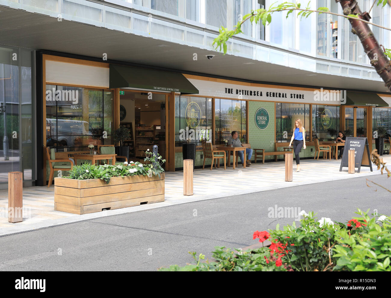 The stylish Battersea General Store on Circus West Village, located