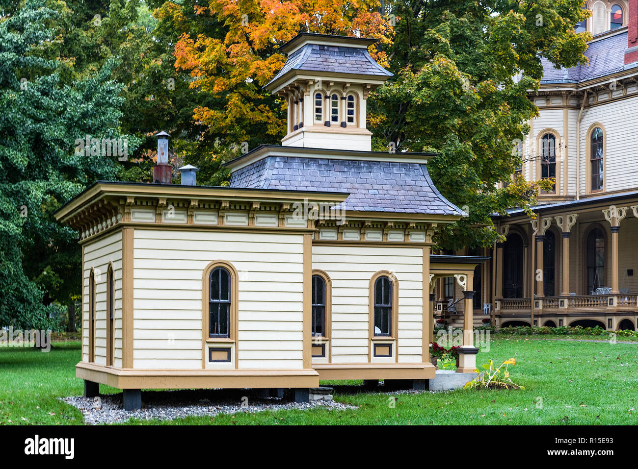 Playhouse at the ParkMcCullough Mansion estate, Bennington, Vermont