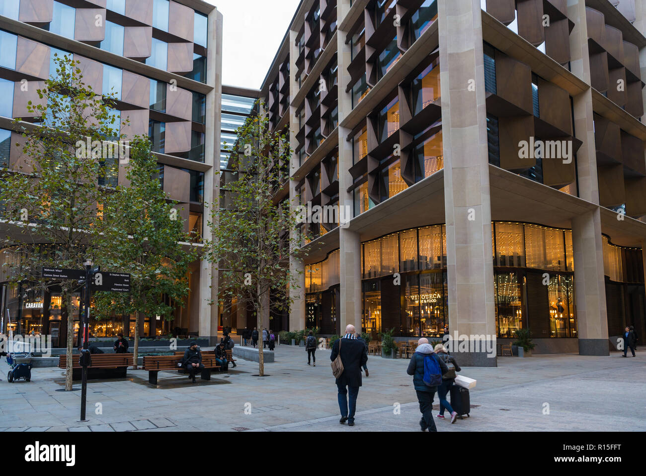 Bloomberg London headquarters, City of London, England, UK Stock Photo