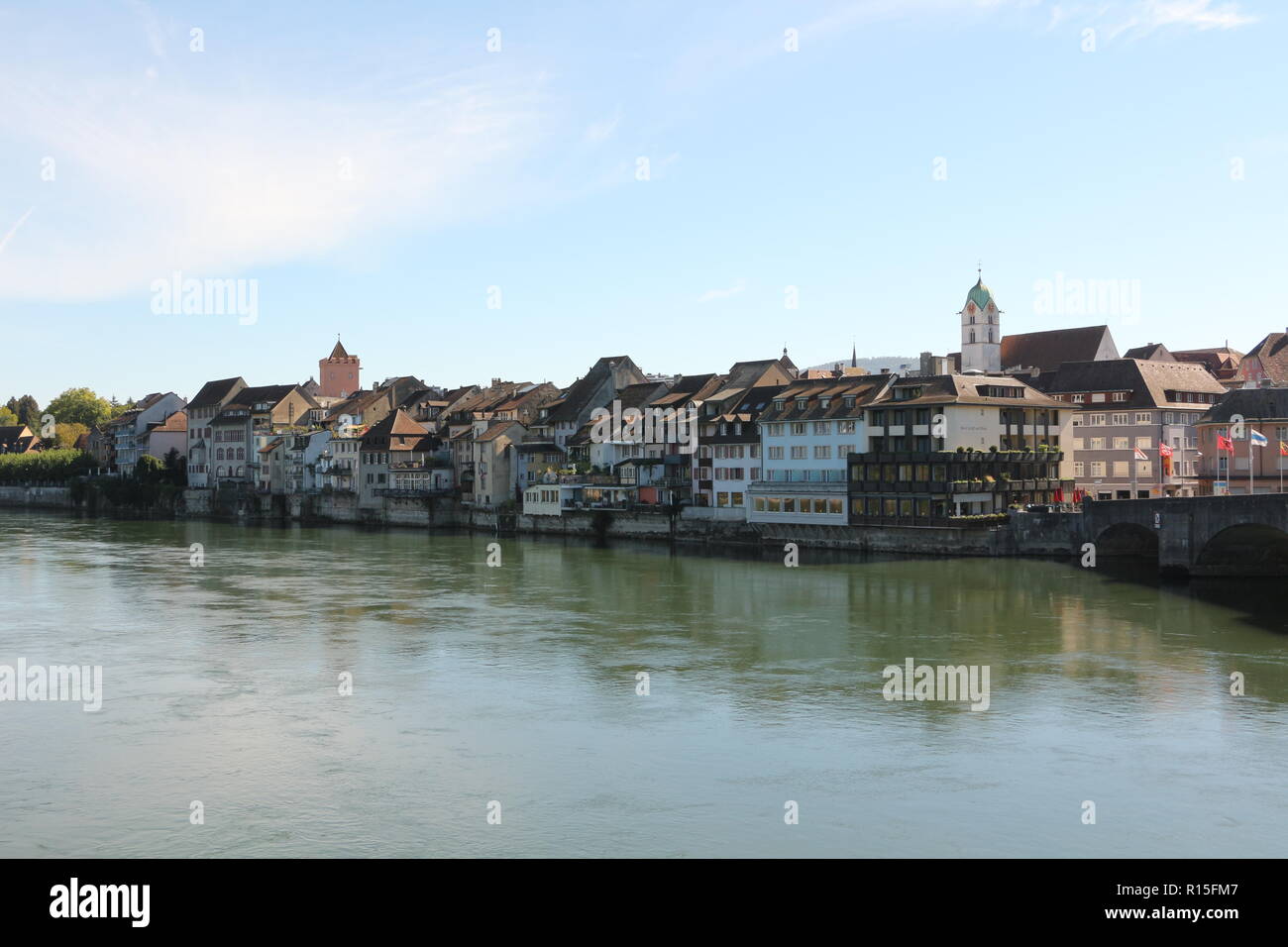 In der Altstadt von Rheinfelden in der Schweiz Stock Photo Alamy