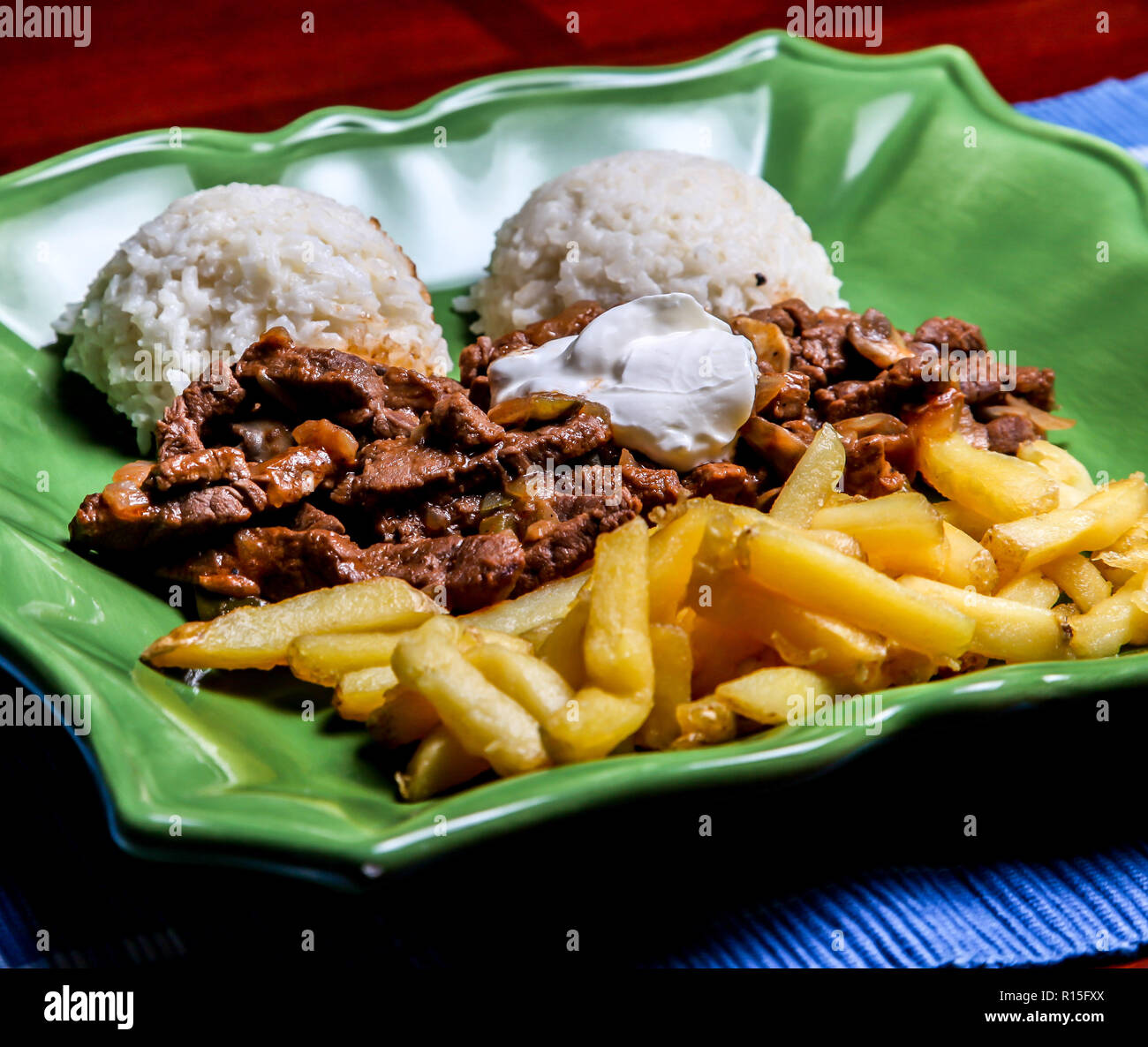 Fries rice hi-res stock photography and images - Alamy