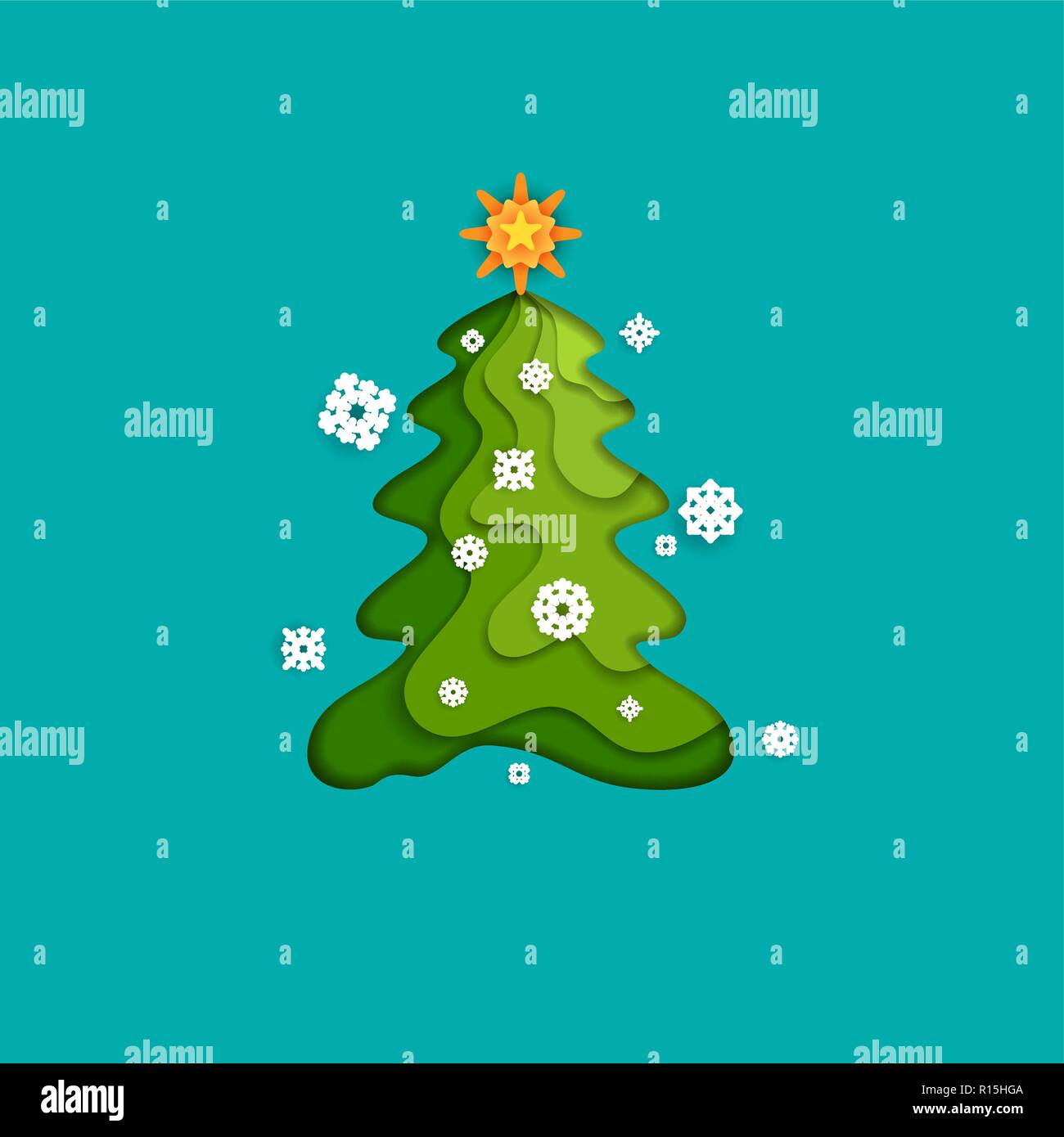 Spurce tree Stock Vector Images - Alamy