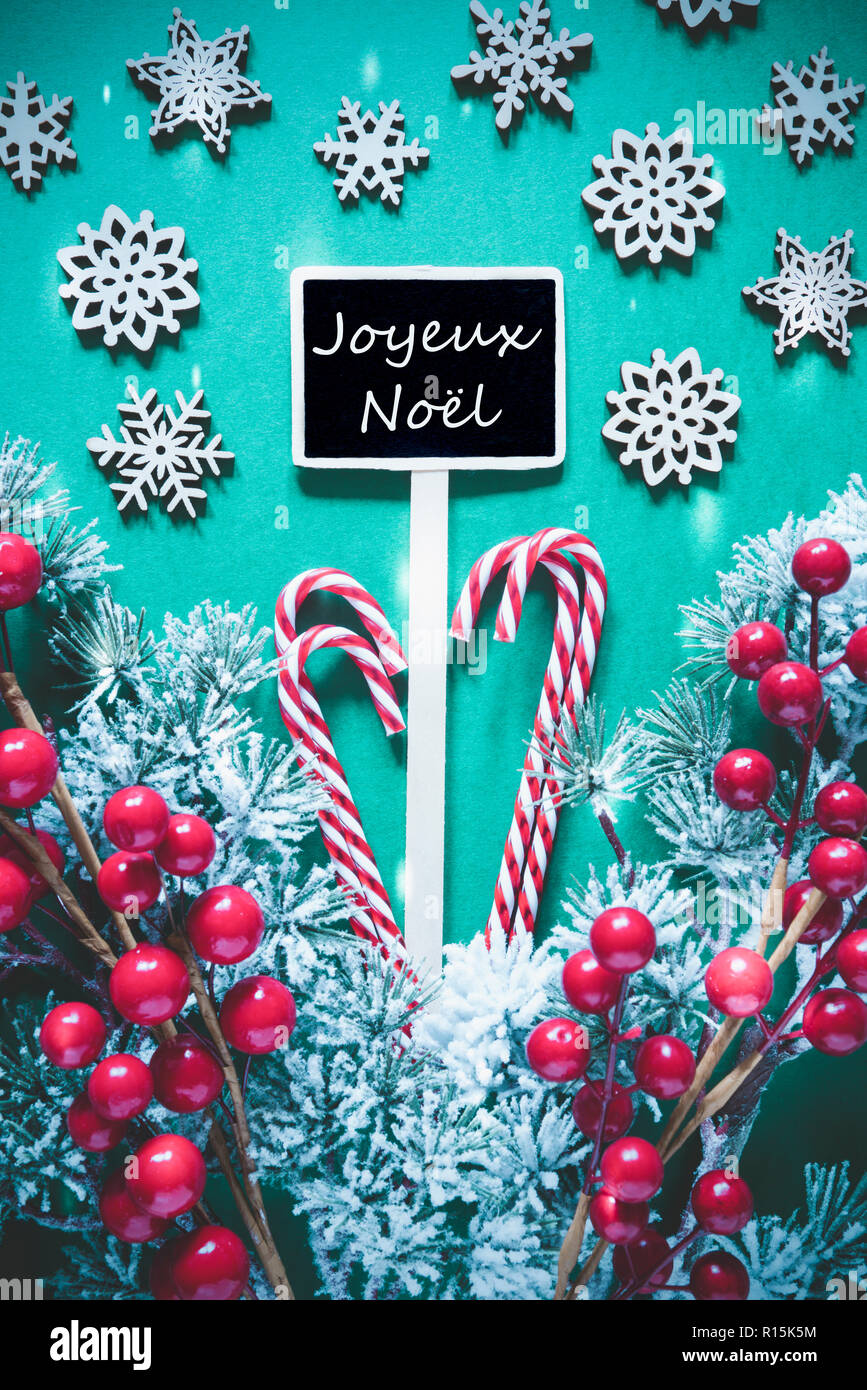 Vertical Black Christmas Sign Lights Joyeux Noel Means Merry Christmas Stock Photo Alamy