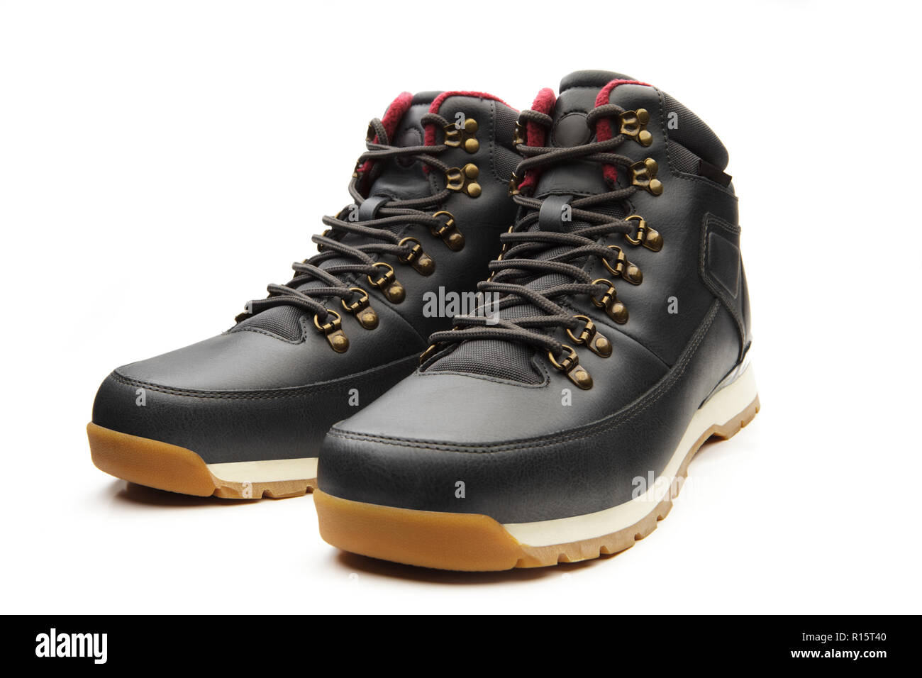 Timberland boots close up Cut Out Stock Images & Pictures - Alamy