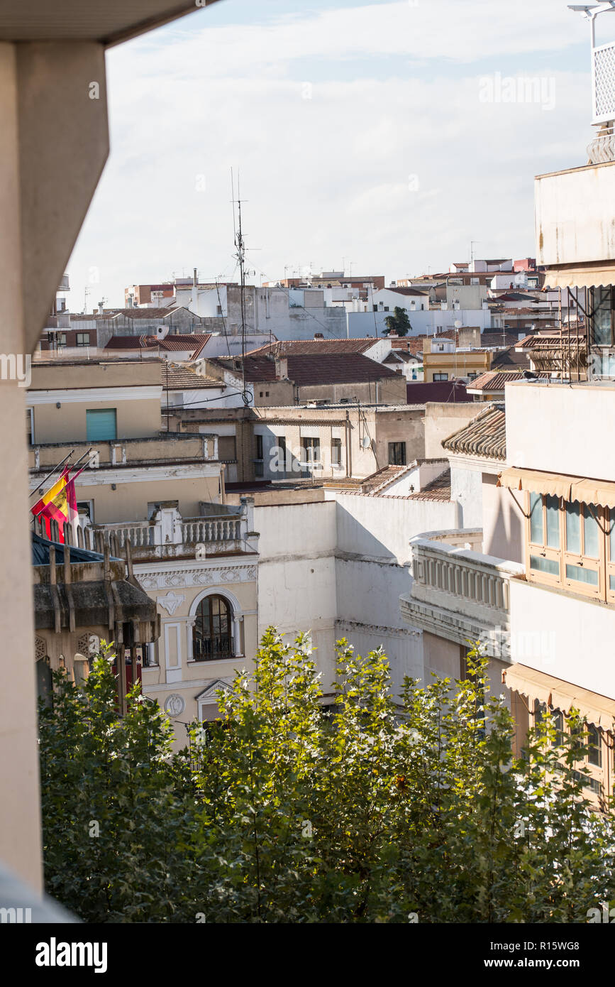 Roofs view, Ciudad Real, Spain, November 2018 Stock Photo