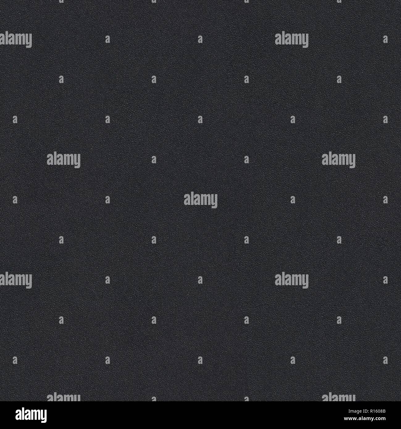 Abstract texture from dark blue leather. Seamless square background, tile ready. Stock Photo