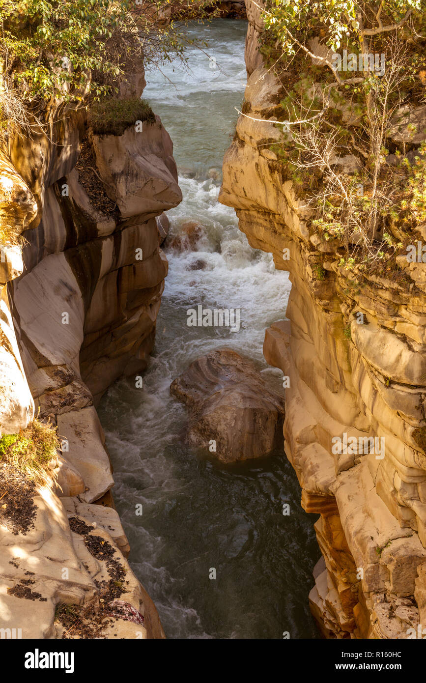 Gaurikund in Gangotri - Uttrakhand Stock Photo
