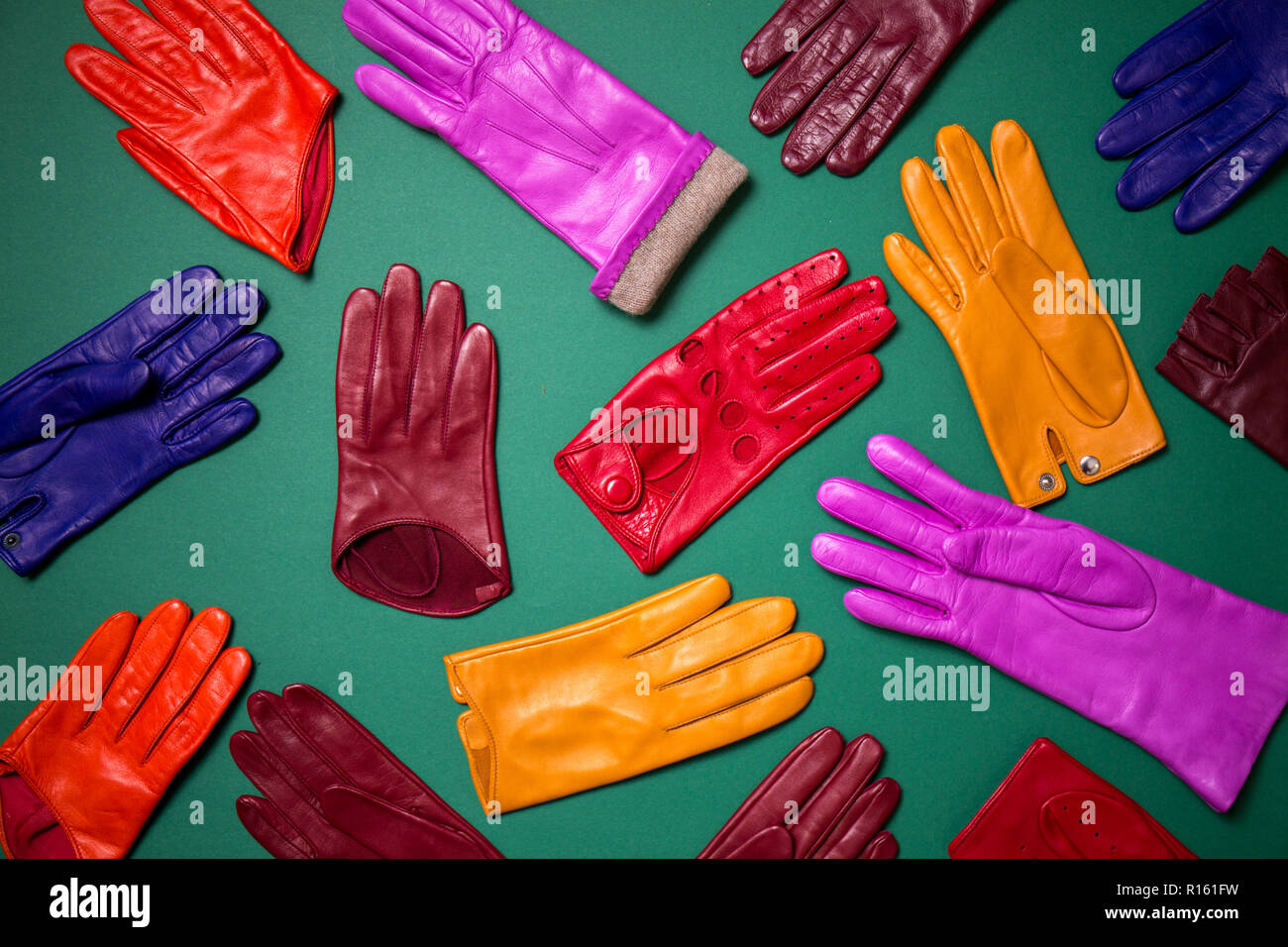 set of gloves Stock Photo Alamy