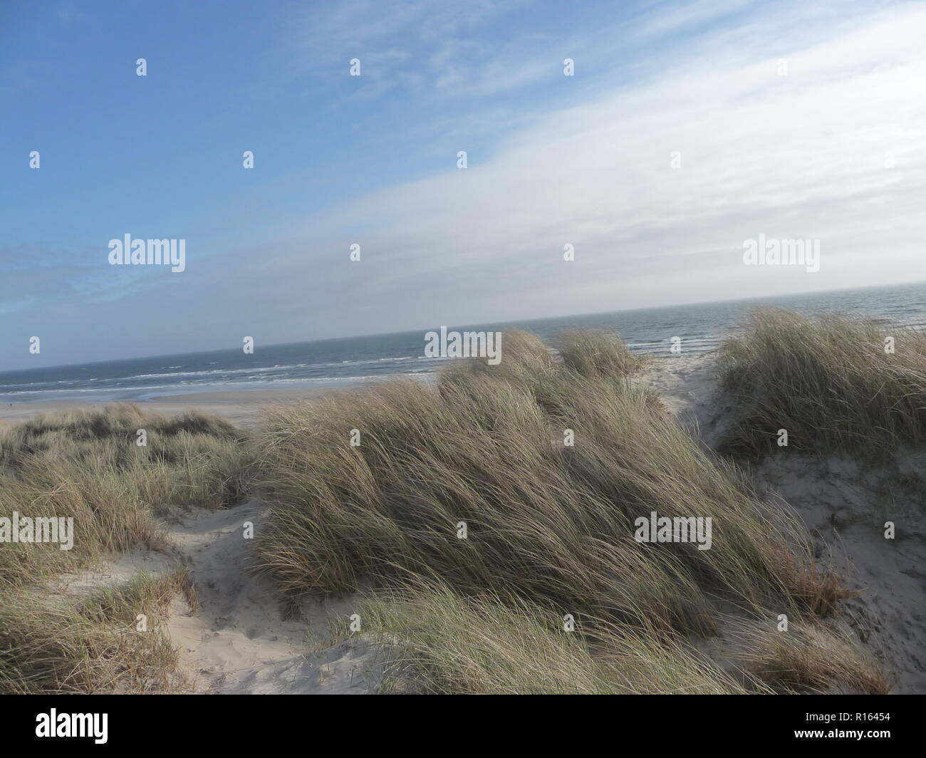 beautiful landscape of Blavand Denmark Stock Photo - Alamy