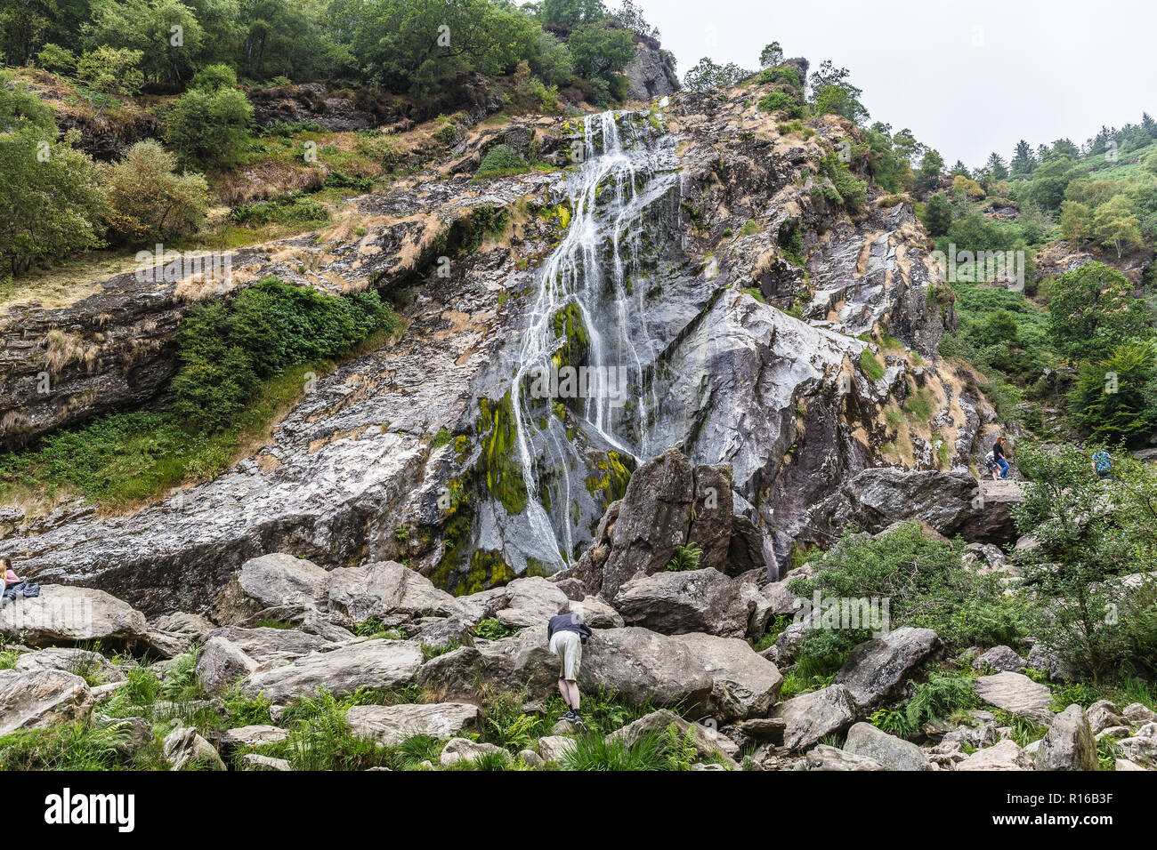 Wicklow mountain waterfalls hi-res stock photography and images - Alamy