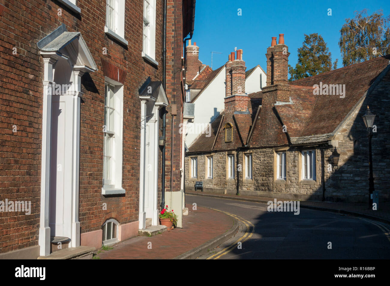 Church Street in Poole old town, Dorset Stock Photo