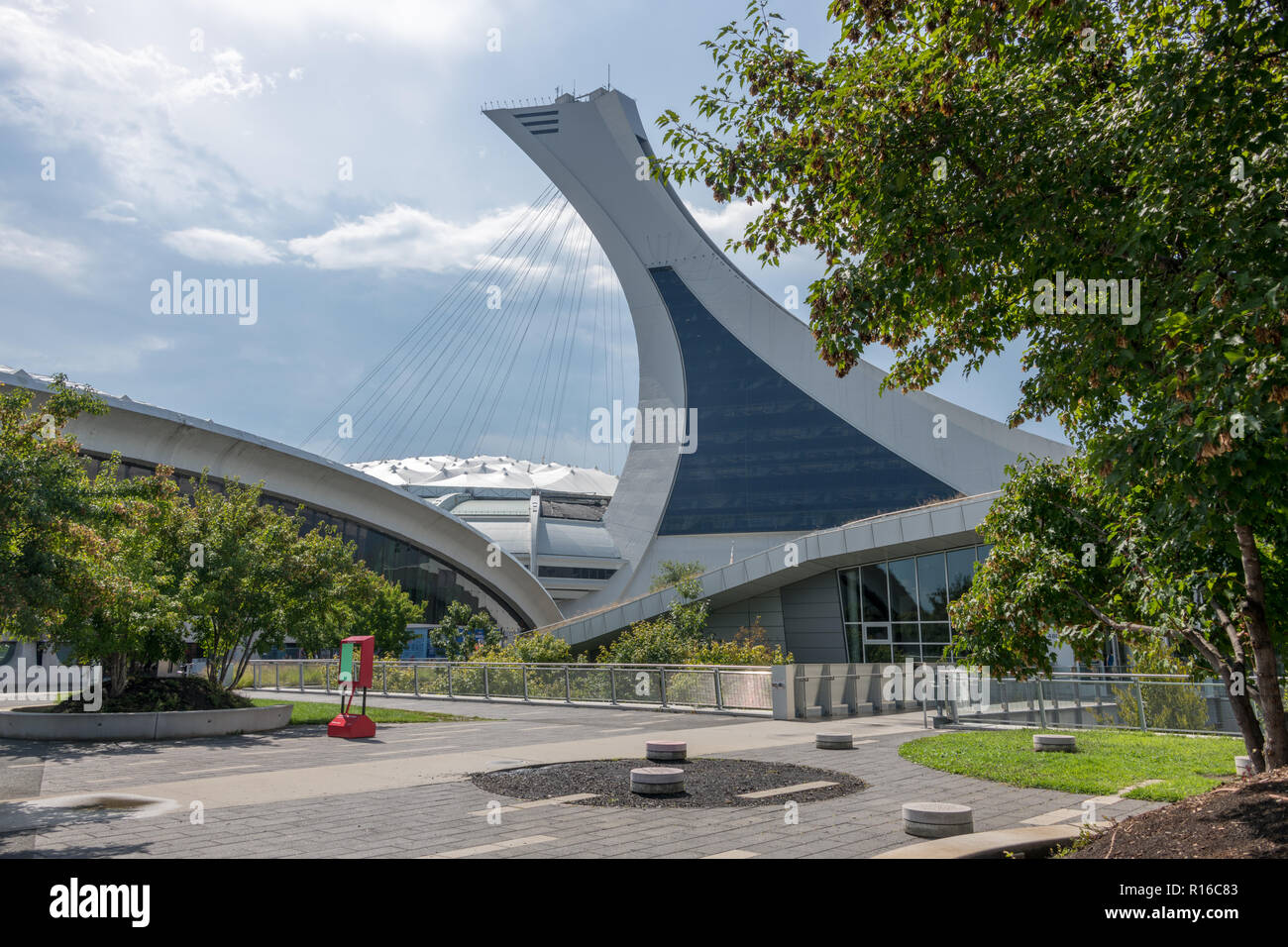 Montreal Olympic Park, Montreal, Canada Stock Photo