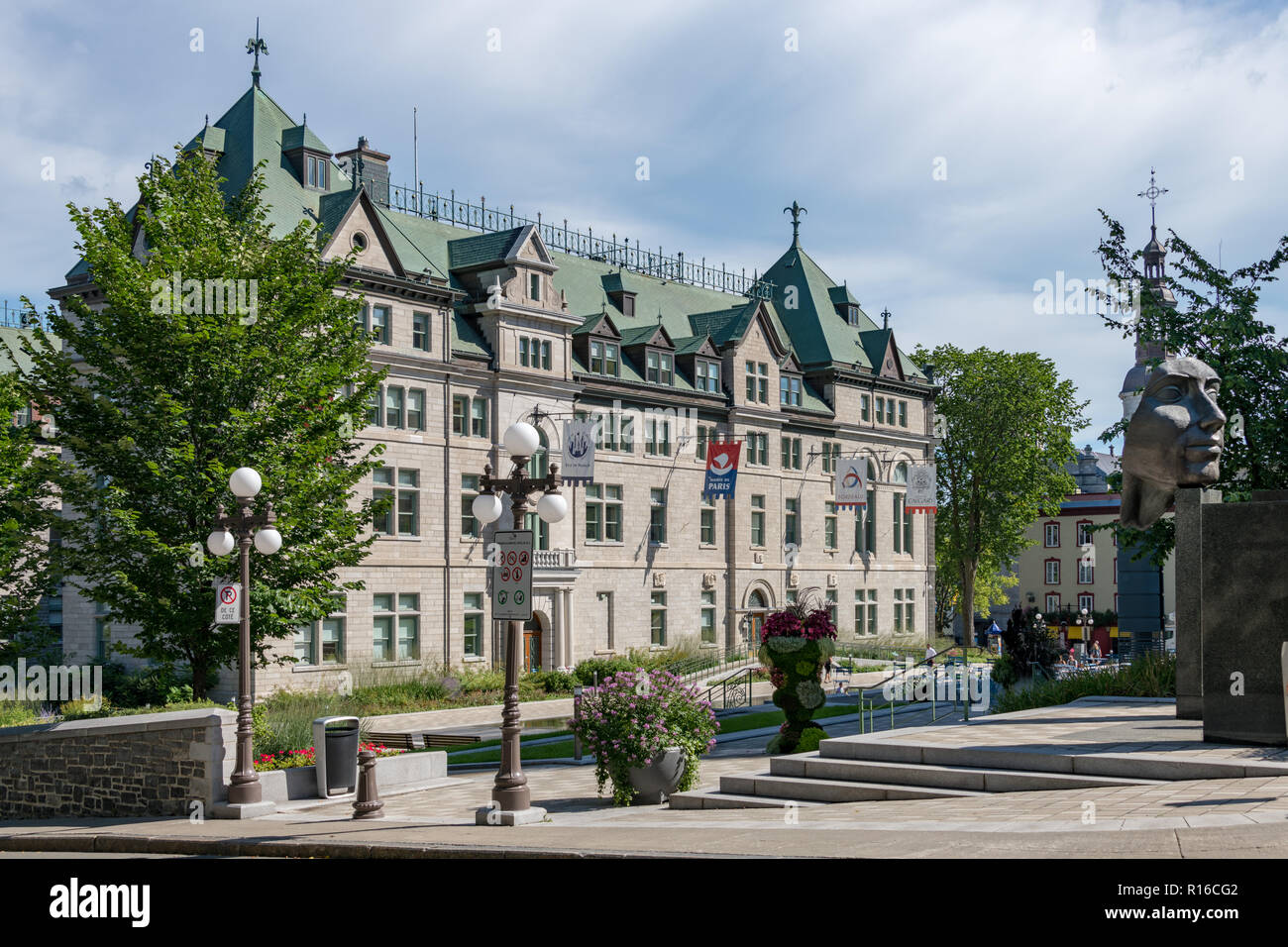 City Hall, Quebec City, Canada Stock Photo Alamy