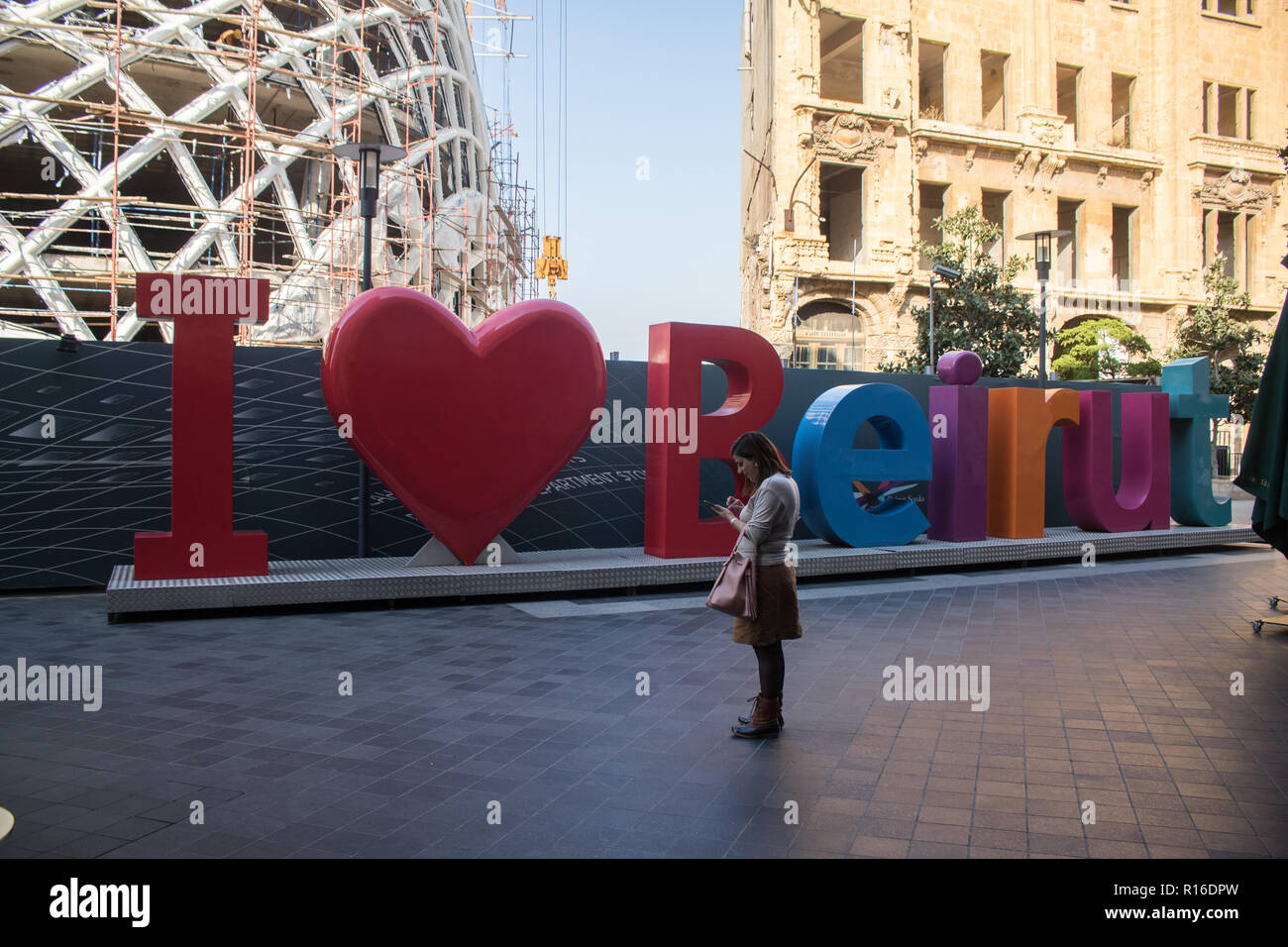 Beirut Lebanon. 9th November 2018. The new department store in Beirut