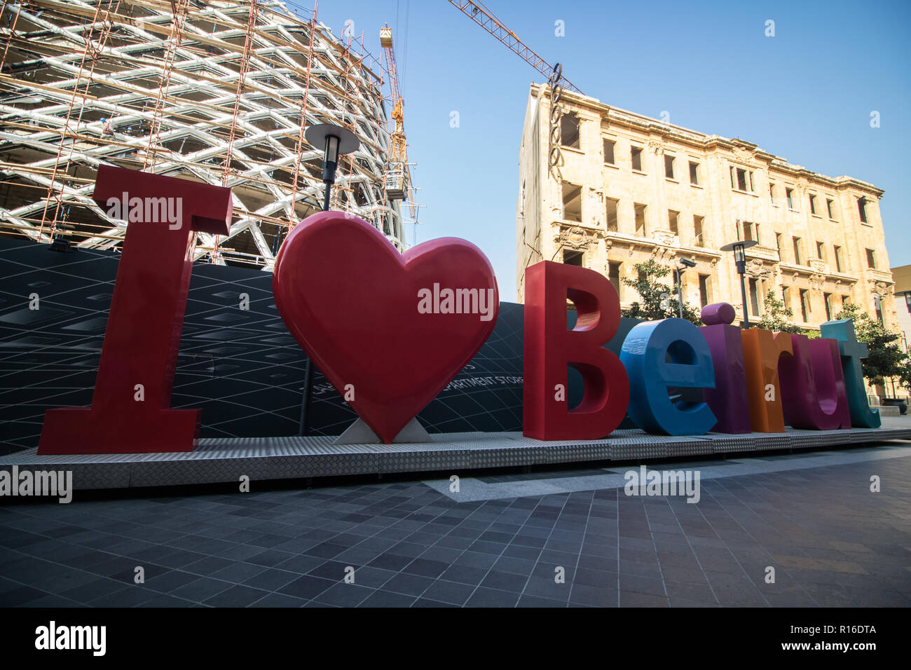 Beirut Lebanon. 9th November 2018. The new department store in Beirut