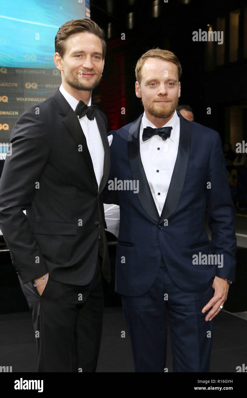 August Wittgenstein And Stefan Konarske Attending The 20th GQ Men Of