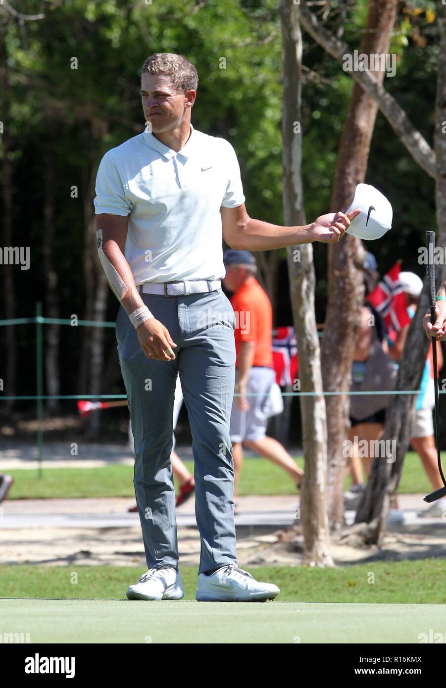 Quintana Roo Mexico 09th Nov 2018 Us Golfer Cameron Champ Participates In The Second Round Of The Mayakoba Classic Of The Pga In Playa Del Carmen In The State Of Quintana Roo