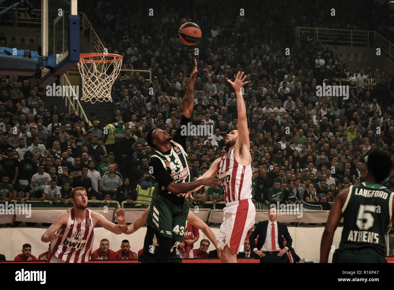 Panathinaikos vs olympiacos hi-res stock photography and images - Alamy