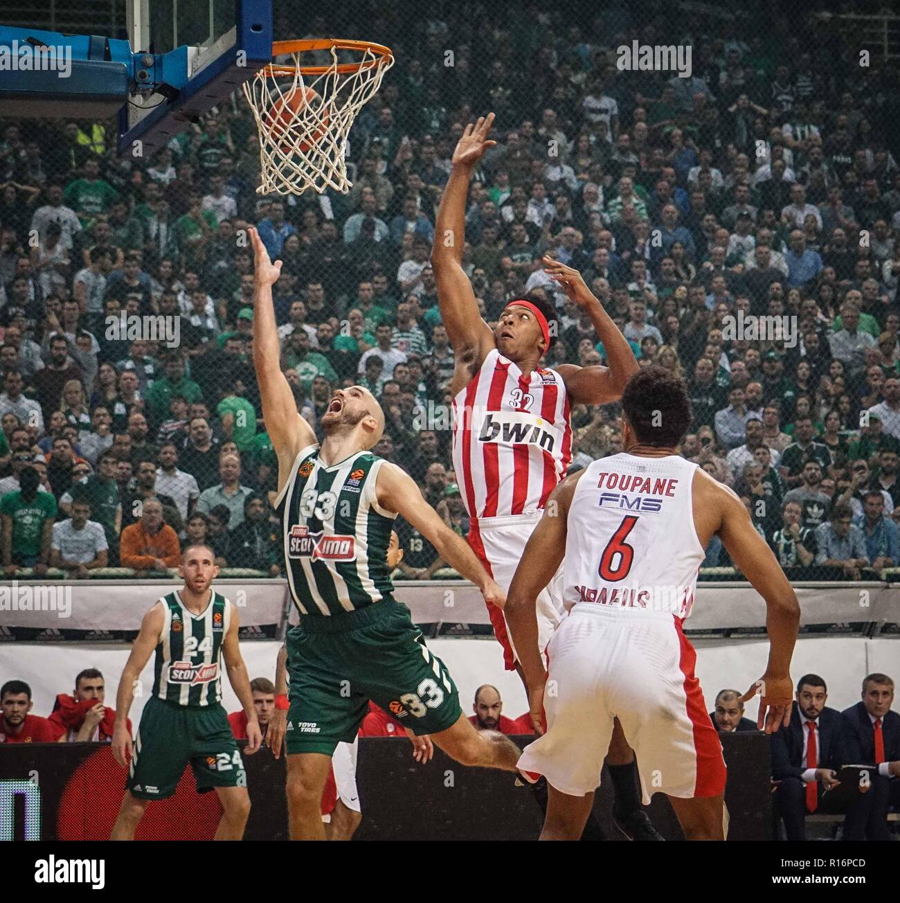 Nick Calathes of Panathinaikos BC in action during the 2018/2019 Turkish  Airlines EuroLeague Regular Season