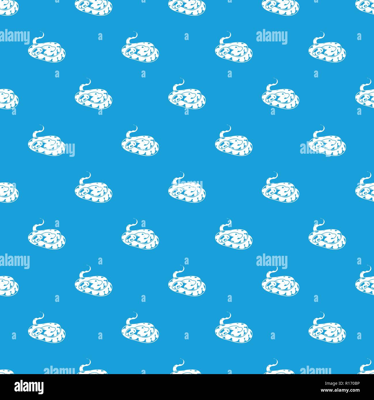 Snake pattern vector seamless blue Stock Vector Image & Art - Alamy