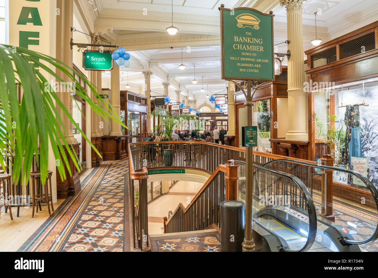 Wellington New Zealand October 1 2018 Interior Of Up Market