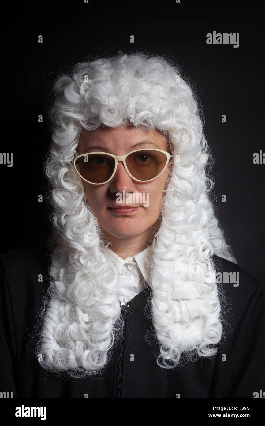 Judge wig black hires stock photography and images Alamy