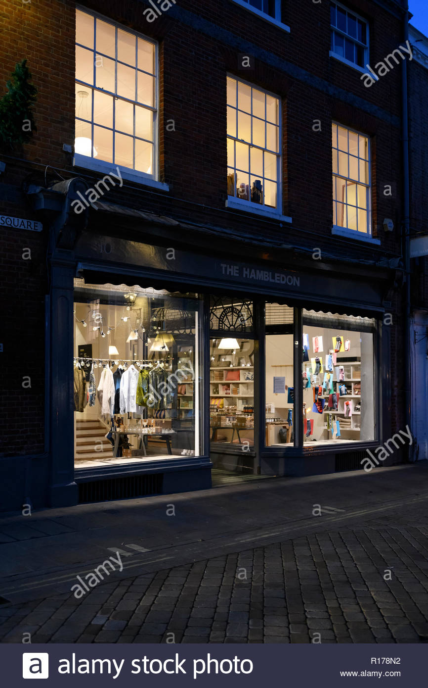 High Street Hambledon High Resolution Stock Photography and Images Alamy