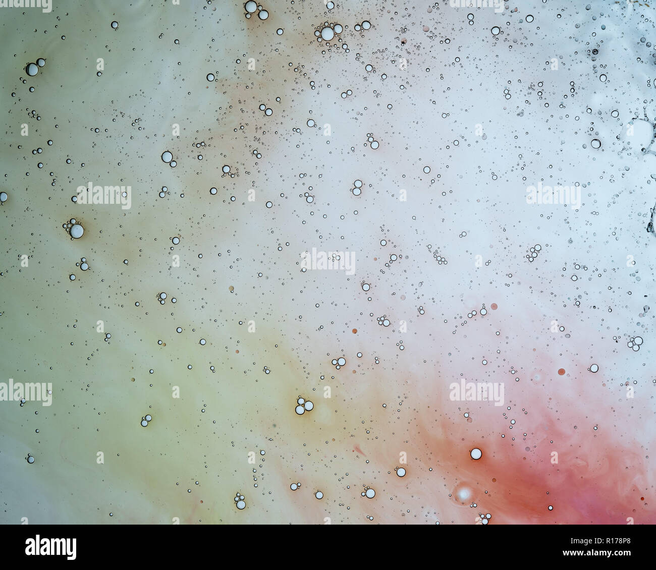 Water and paint textures aerial view, abstract background Stock Photo ...