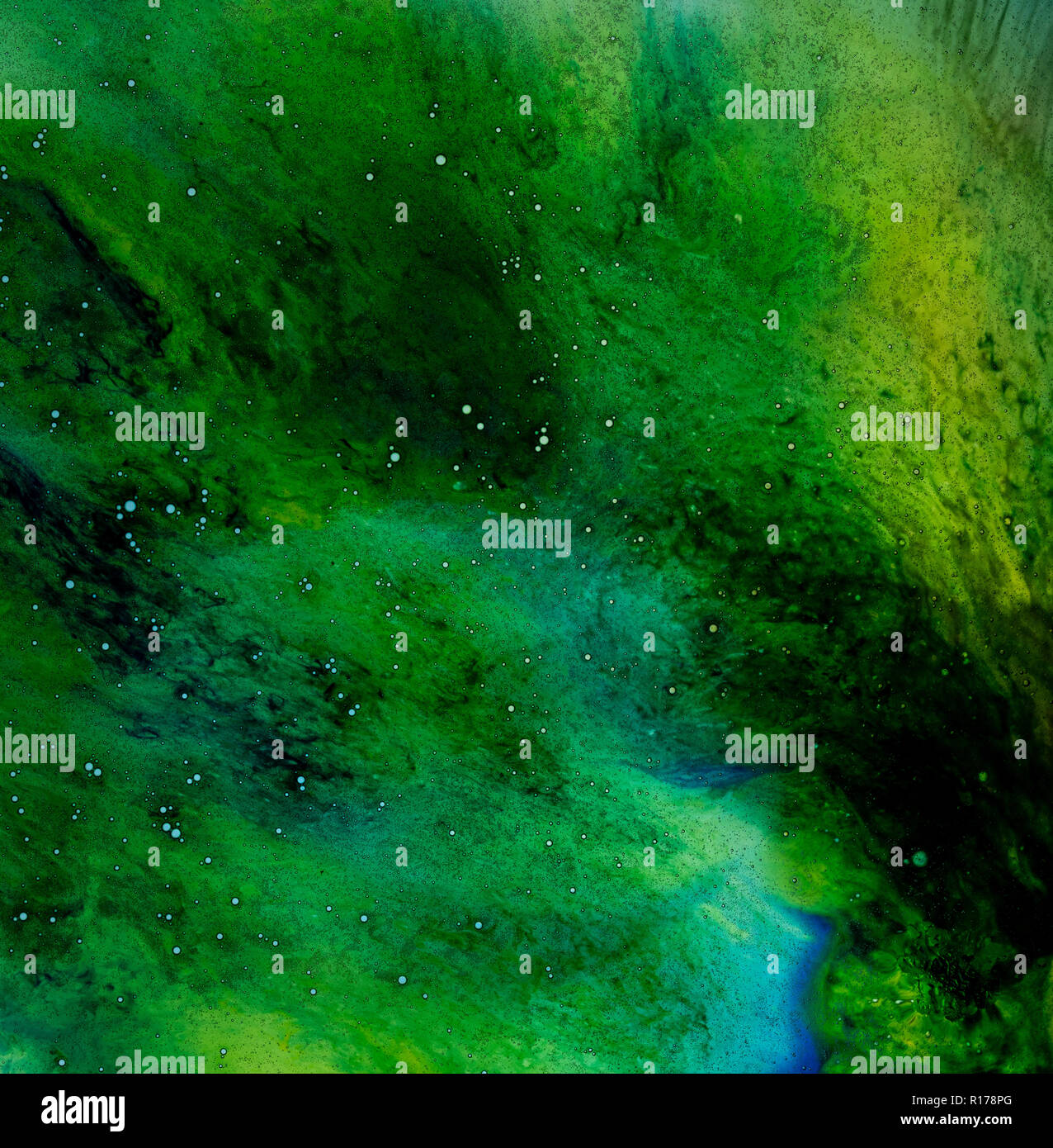 Water and paint textures aerial view, abstract background Stock Photo ...