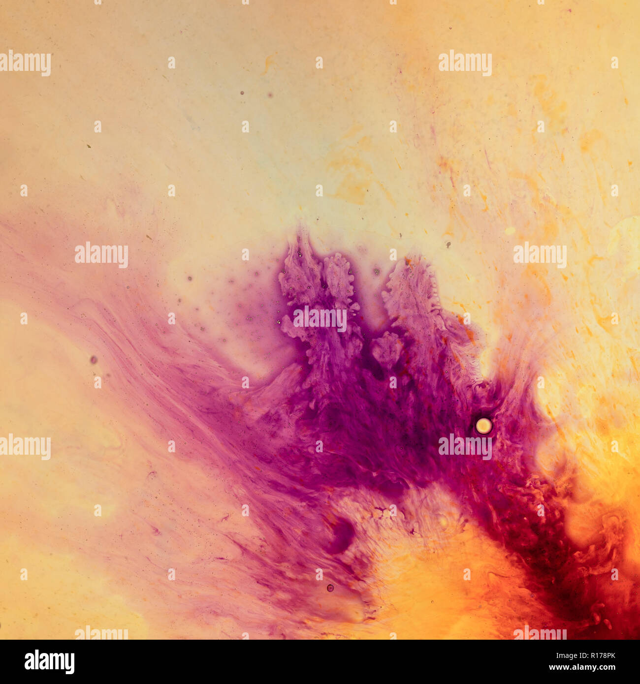 Water and paint textures aerial view, abstract background Stock Photo ...