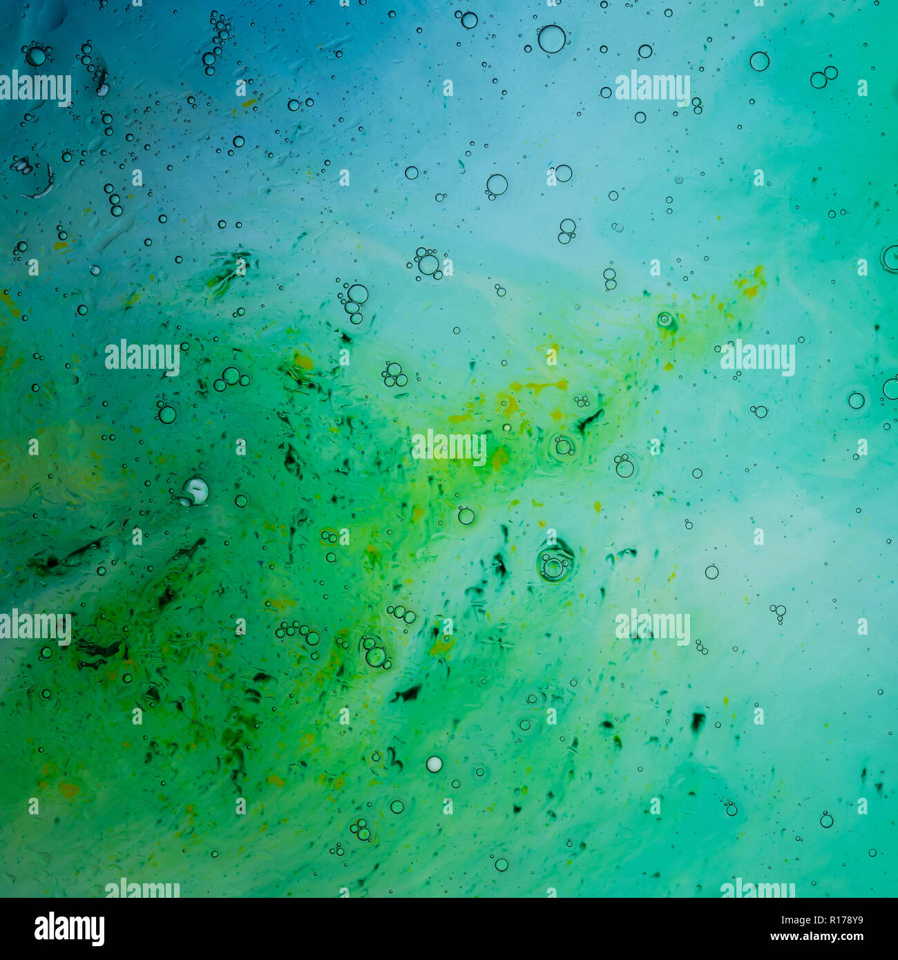 Water and paint textures aerial view, abstract background Stock Photo ...