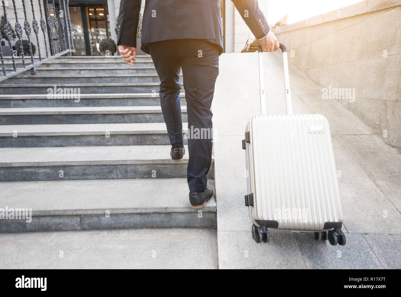 businessman luggage