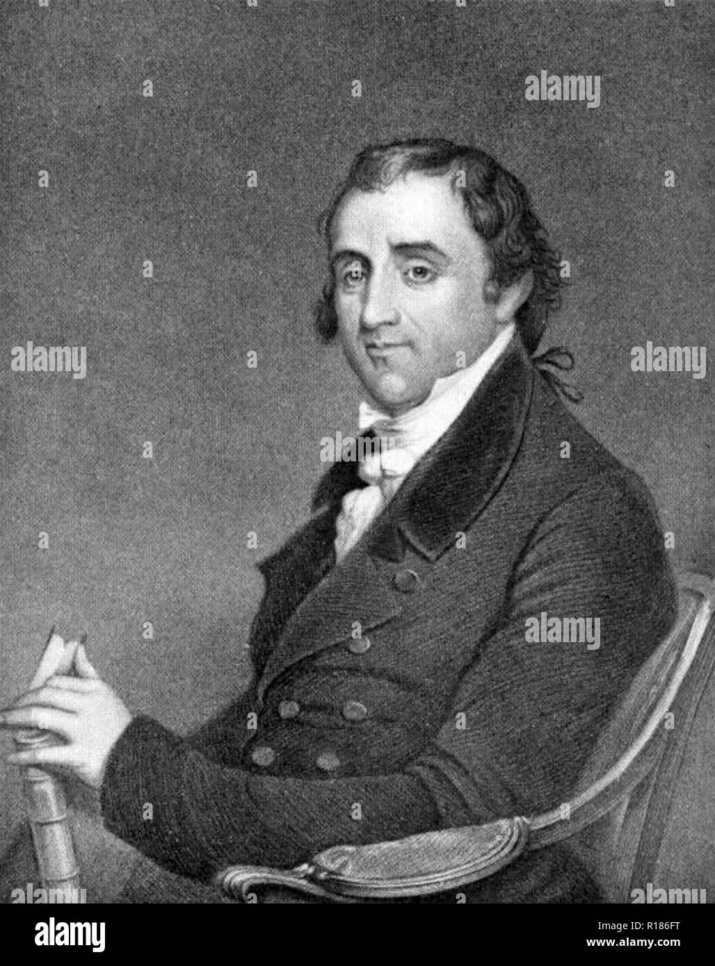 FISHER AMES (1758-1808) Leader of the Federalist Party in the US Congress Stock Photo