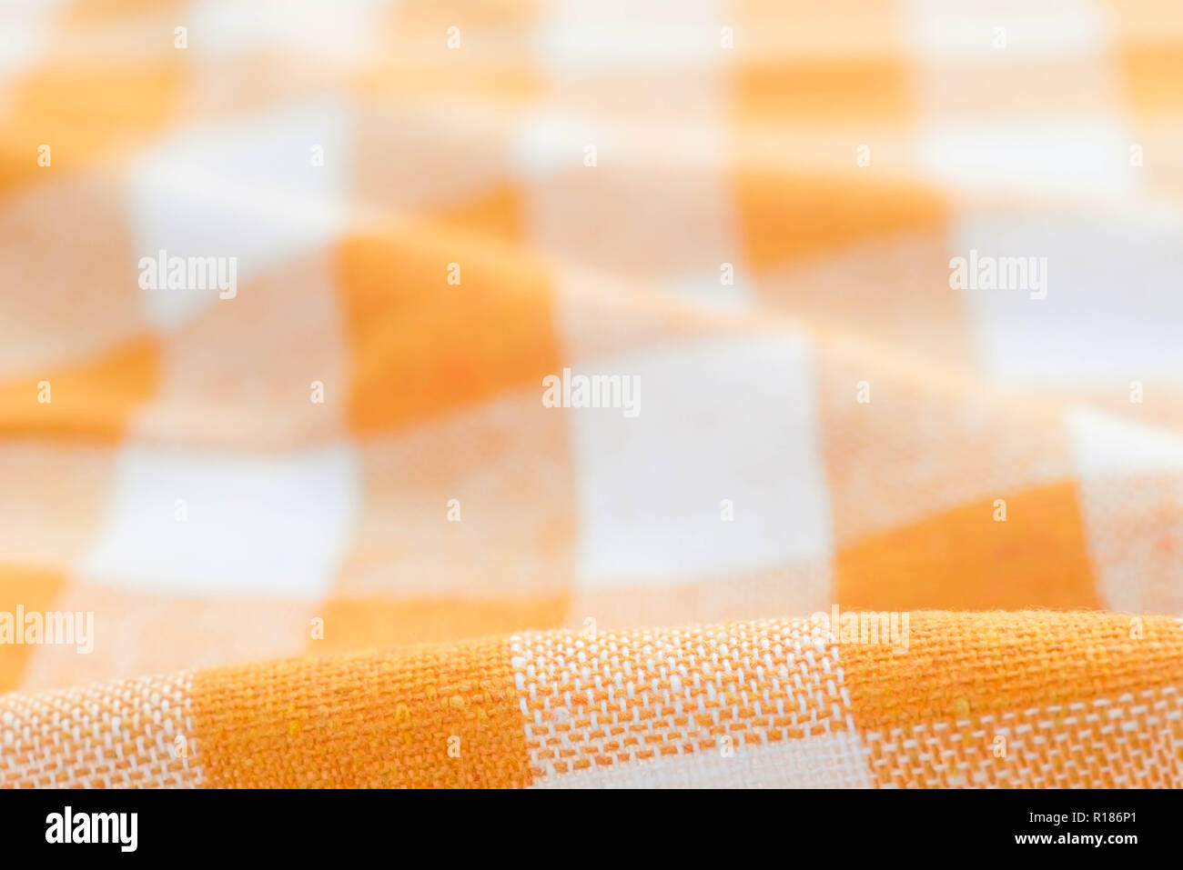 Kitchen Rag Of Orange Color On A White Bottom Stock Photo, Picture and  Royalty Free Image. Image 11792173.