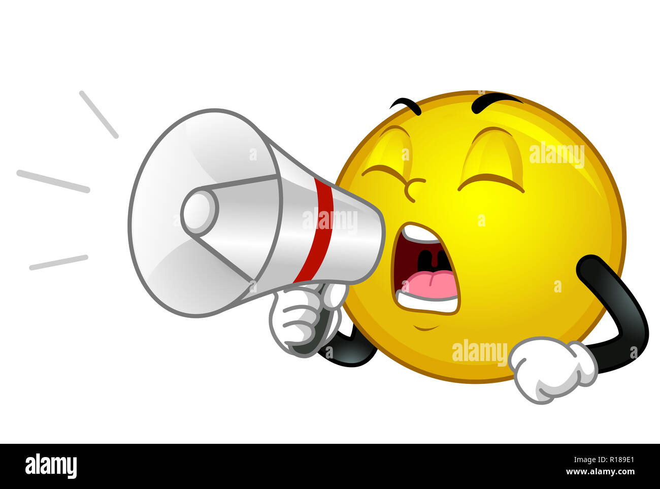 Megaphone Emoji Clip Art
