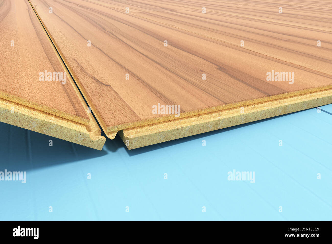 Installing Wooden Laminate Flooring With Insulation And