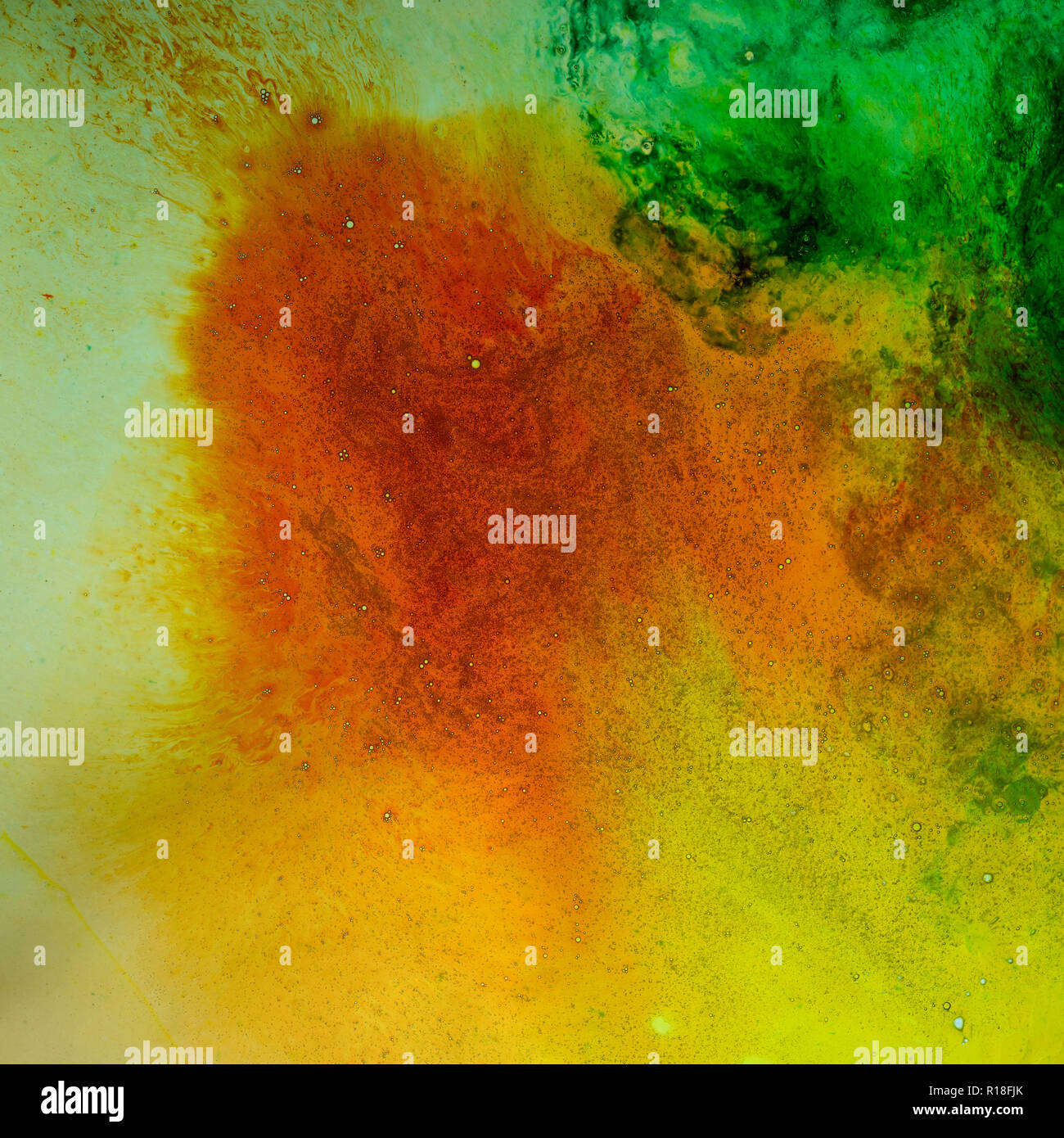 Water and paint textures aerial view, abstract background Stock Photo ...