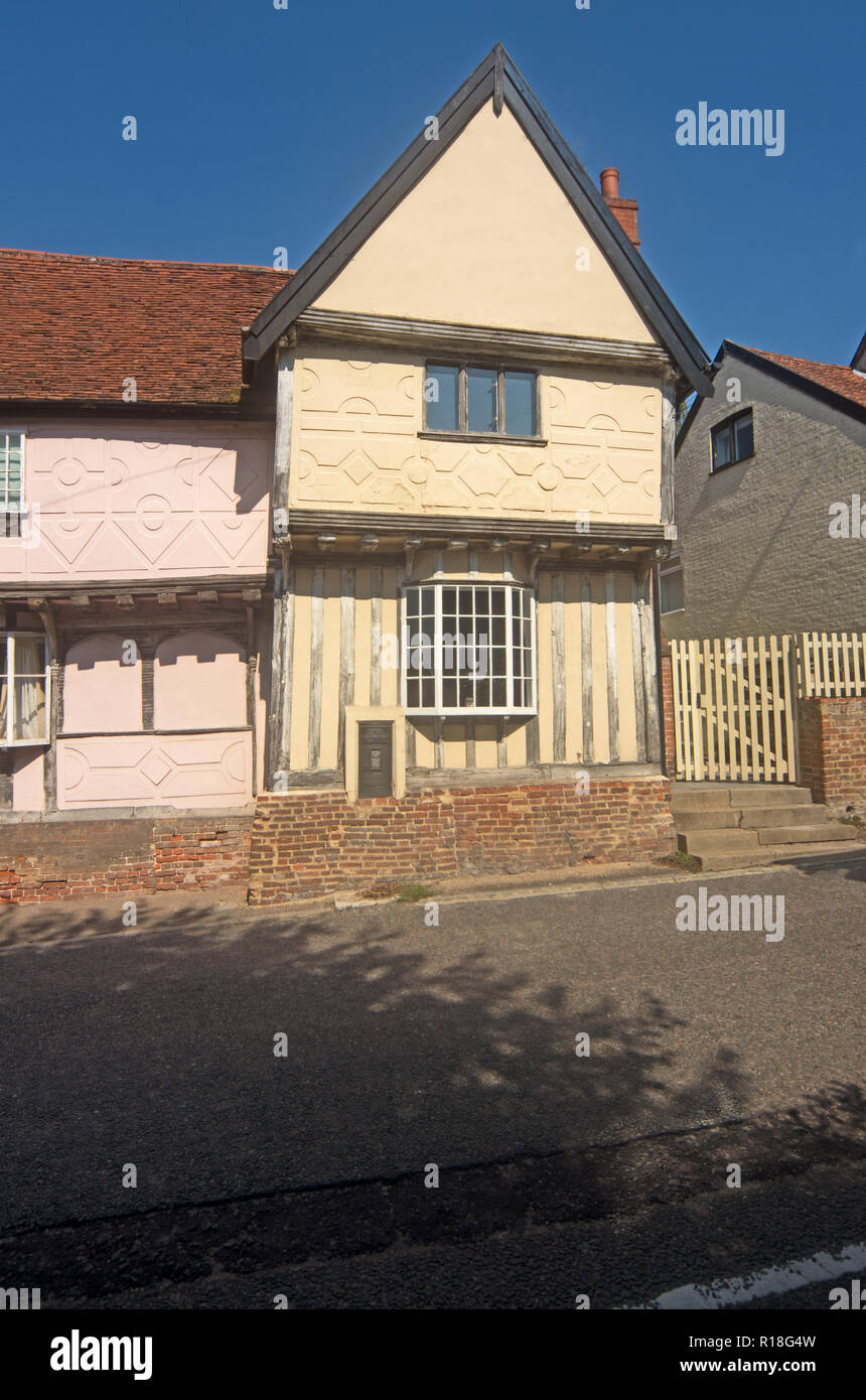 Coddenham Suffolk Period House Stock Photo Alamy