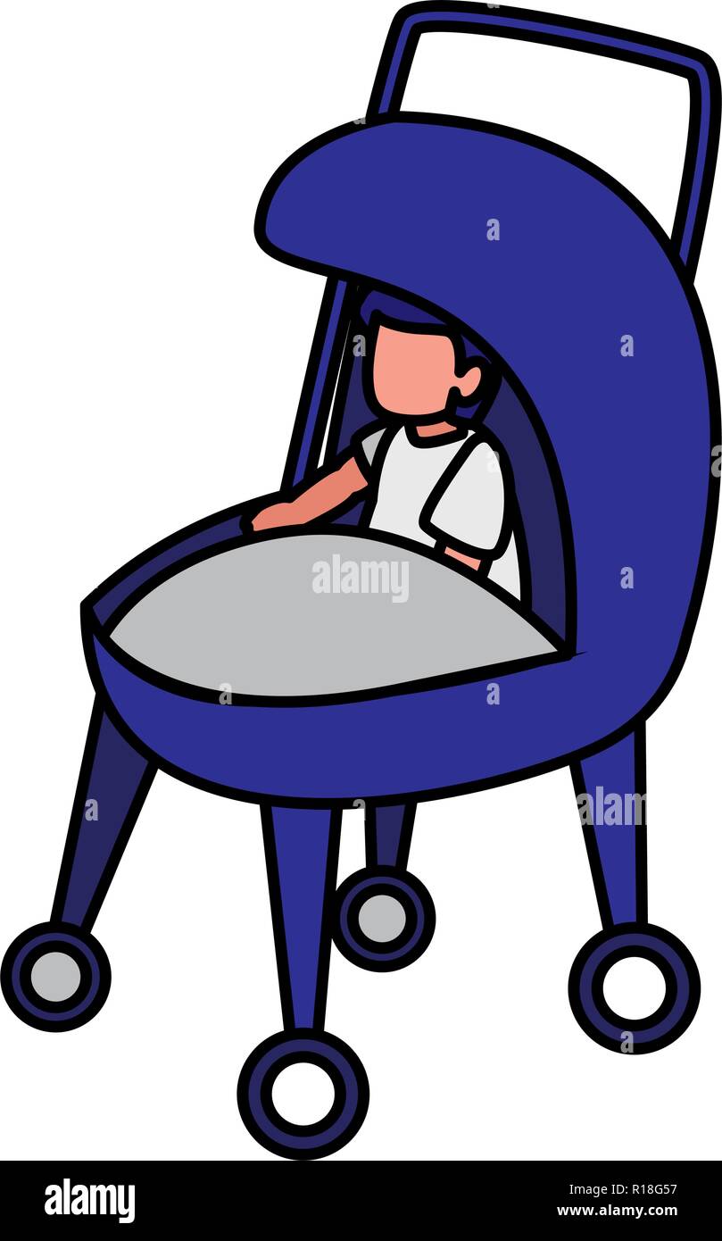 baby in a carriage