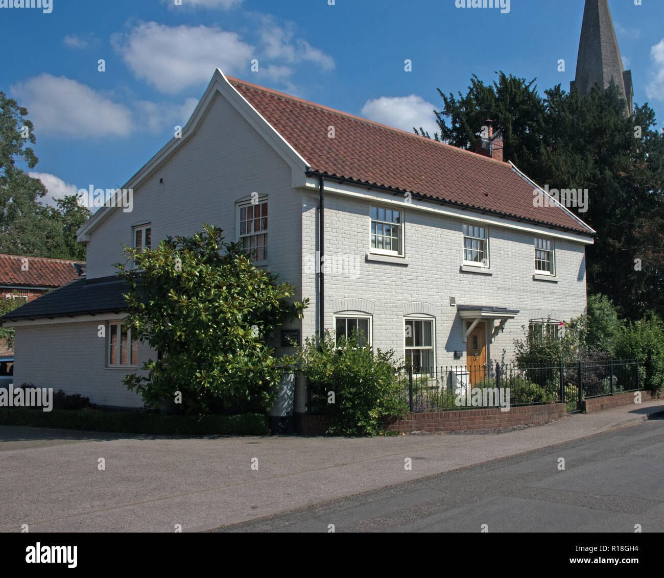 Melton Village House Suffolk Stock Photo Alamy