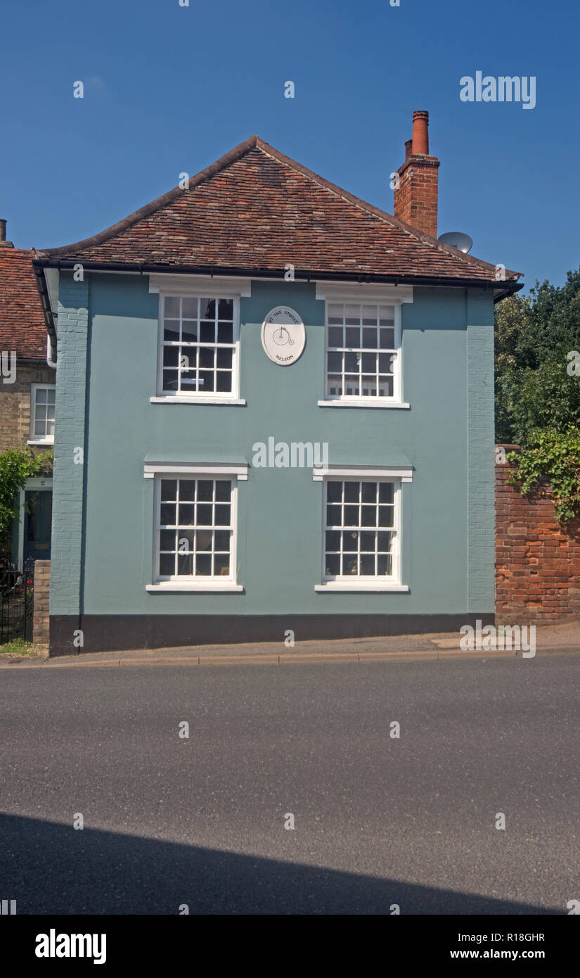 Melton Village House Suffolk Stock Photo Alamy