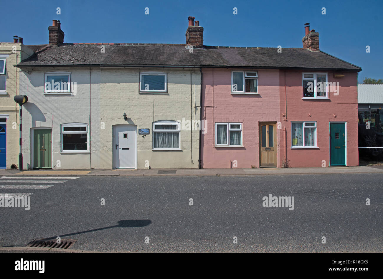 Melton Village House Suffolk Stock Photo Alamy