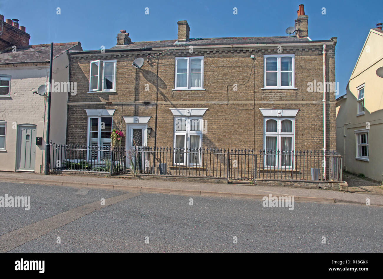 Melton Village House Suffolk Stock Photo Alamy